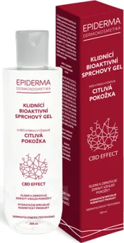 Sprchový gel Epiderma CBD klidnící bioaktivní sprchový gel 300 ml