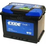 Exide Excell EB620 12V 62Ah 540A