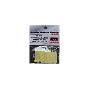 Plastikový model 1/48 Rockets R4M Orkan Heinkel He 162 (2x 14 pcs.)