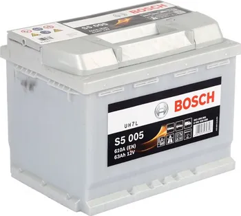 Autobaterie Bosch S5 12V 63Ah 610A 0092S50050