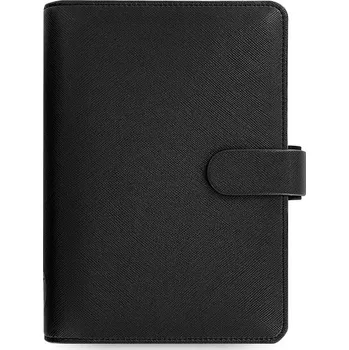 Filofax Saffiano Personal A6 týdenní 2022, černý