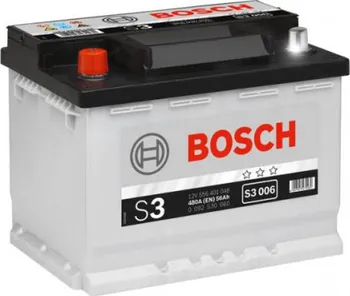 Autobaterie Bosch S3 12V 56Ah 480A 0092S30060