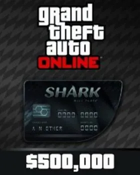 Grand Theft Auto 5 Online Bull Shark Cash Card 500,000$ PC