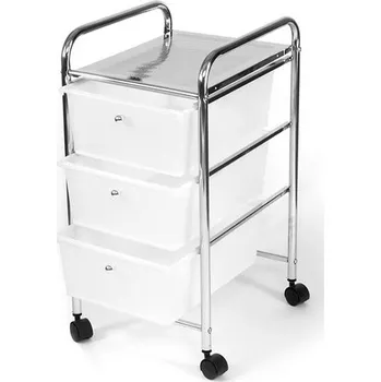 Koupelnový nábytek A-Interiéry Pojízdný koupelnový regál RE-50003