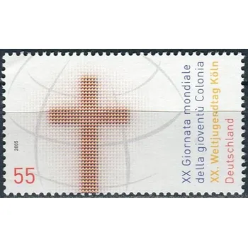 Poštovní známka (2005) MiNr. 2469 ** - Německo - Světový den mládeže, Kolín nad Rýnem