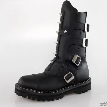 Pánská zimní obuv boty kožené unisex - 4P - KMM - 154