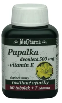 Přírodní produkt MedPharma Pupalka dvouletá 500 mg + vitamín E