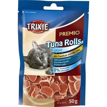Pamlsek pro kočku Trixie Premio Tuna Rolls Light 50 g