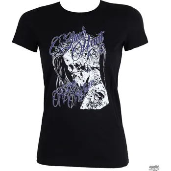 Dámské tričko tričko street dámské - PUNK - BLACK HEART - BH175