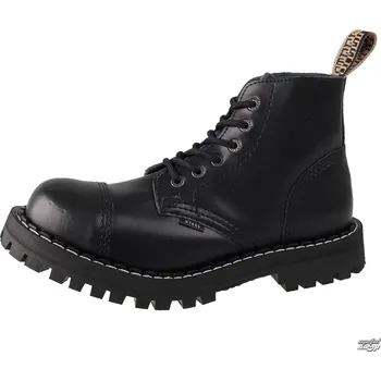 Pánská móda boty kožené dámské - 6 - STEEL - 127,128/0 - 37