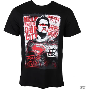 Pánské tričko tričko pánské Batman - Superman Anti-Hero - LEGEND - MEBVSSMTS016 - S