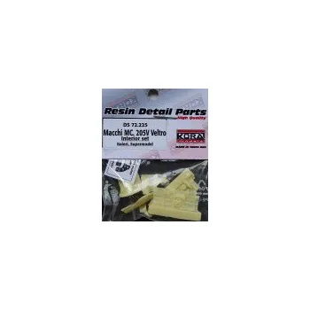 Plastikový model 1/72 Macchi MC.205 Veltro Interior set (ITAL/SUPM)