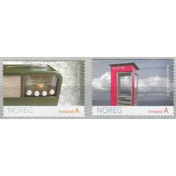 Poštovní známka (2009) MiNr. 1691 - 1692 ** - Norsko - Kulturní památka
