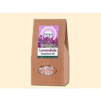 Koupelová sůl Cereus koupelová sůl - Levandule, Velikost balení 1 kg, Balení dárková krabička