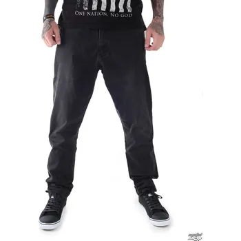 Pánské kalhoty kalhoty pánské GLOBE - Select Loose Taper - Vintage Black - 28