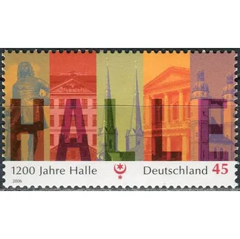 Poštovní známka (2006) MiNr. 2510 ** - Německo - 1200 let Halle