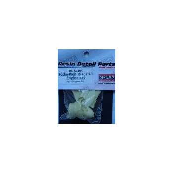 Plastikový model 1/72 Focke-Wulf Ta 152H-1 Engine set (DRAG)