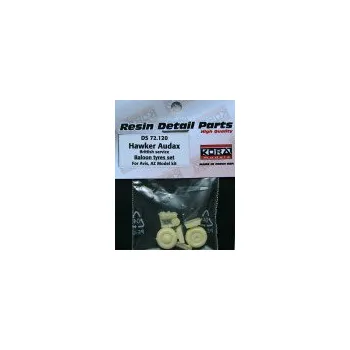 Plastikový model 1/72 Hawker Audax British - Balloon tyres set (AZ)