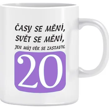 Hrnek pro 20 leté