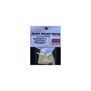 Plastikový model 1/72 Mitsubishi Ki-51 Guntei/Sonia Undercarriage