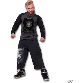 Pánské kraťasy kraťasy pánské 3/4 SPIRAL - Wolf Chi - Black - S