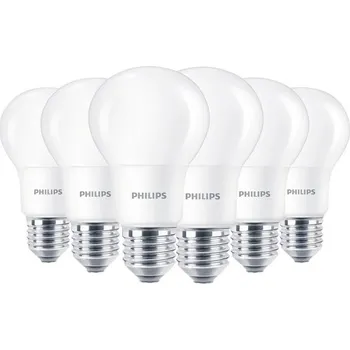 Žárovka Philips LED 8W E27 6 ks