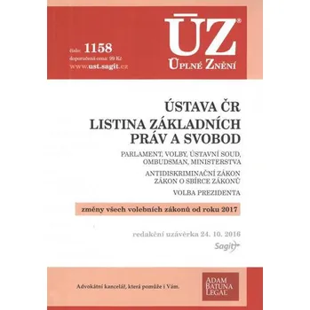 ÚZ 1158 Ústava ČR, Listina základních práv a svobod
