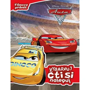 Pohádka Auta 3: Vybarvuj, čti si, nalepuj - Robin Nixon Pompa