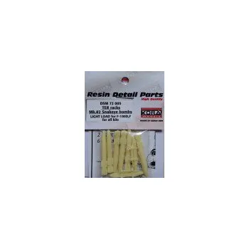 Plastikový model 1/72 TER racks Mk.82 Snakeye bombs (F-100D,F)