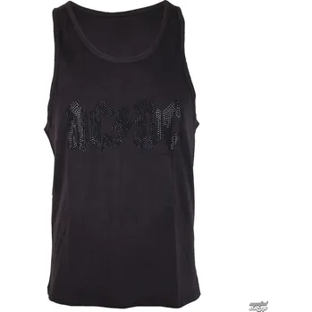 Pánské tílko tílko pánské AC-DC - BALCK LOGO DIAMONTE - AMPLIFIED - AV319ALB - M