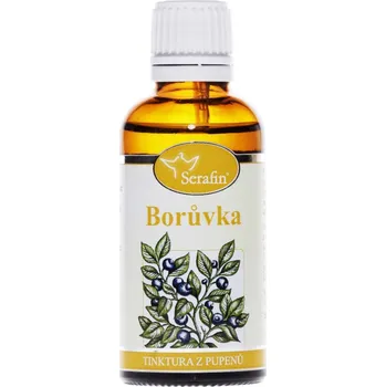 Přírodní produkt Serafin Borůvka tinktura z pupenů 50 ml