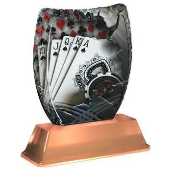 Cinkili Akrylátová trofej ACE2002M28 Karty Označení: C, Výška: 14 cm