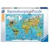 Puzzle Ravensburger Fascinující mapa světa 5000 dílků