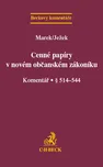 Cenné papíry v novém občanském…