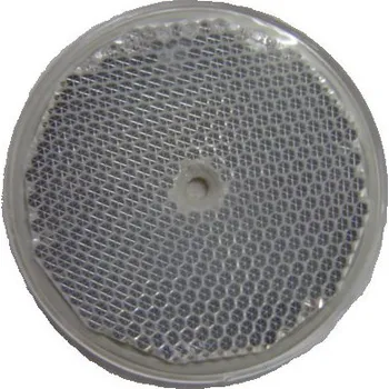 Příslušenství osvětlení automobilu Odrazka kulatá 80mm 1-díra bílá