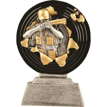 Cinkili Trofej plaketa CRF0125 střelec Výška 13cm