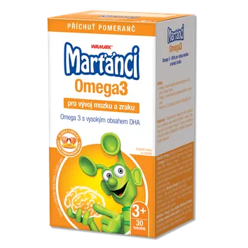 Přírodní produkt Walmark Marťánci Omega 3 30 tob.