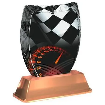 Cinkili Akrylátová trofej ACE2002M38 Auto Moto Označení: A, Výška: 18 cm