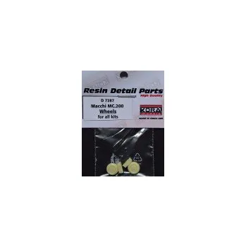 Plastikový model 1/72 Wheels for Macchi MC.200