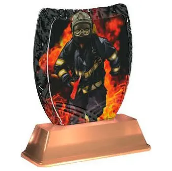 Cinkili Akrylátová trofej ACE2002M48 Hasiči Označení: C, Výška: 14 cm