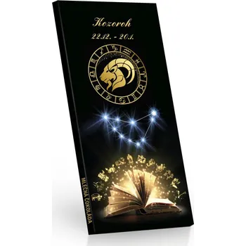 Čokoláda Selllot, s.r.o., K Hájům 34, 155 00 Praha 5 - Vyrobeno v ČR Čokoláda mléčná Zvěrokruh KOZOROH 100g