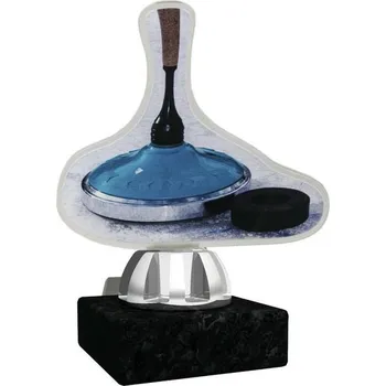 Cinkili Akrylátová trofej CACT1201M3 curling Označení: C, Výška: 9 cm