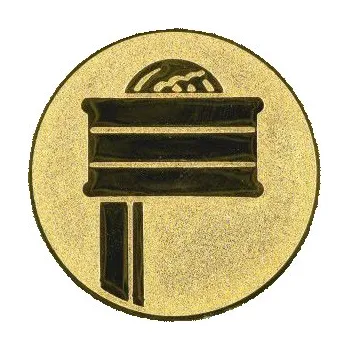 Cinkili Emblém CE009 korfbal Velikost: 2,5 cm, Barva: Bronz