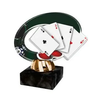 Cinkili Akrylátová trofej CACL2102 M33 Karty Označení: C, Výška: 11 cm