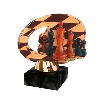 Cinkili Akrylátová trofej CACL2102M34 Šachy Označení: C, Výška: 11 cm