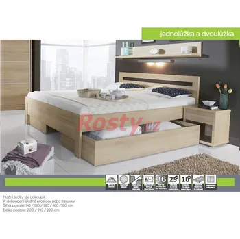 Ložnice BMB POSTEL KARLO KLASIK ROVNÉ 120x200cm