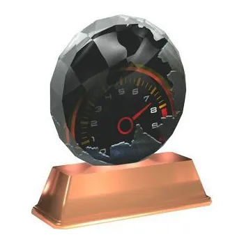 Cinkili Akrylátová trofej ACE0003M39 Auto Moto Označení: A, Výška: 13 cm