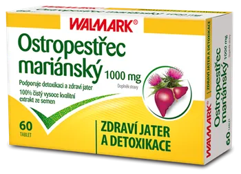 Přírodní produkt Walmark Ostropestřec mariánský 1000 mg 60 tbl.