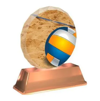 Cinkili Akrylátová trofej ACE0003M15 Volejbal Označení: C, Výška: 13 cm