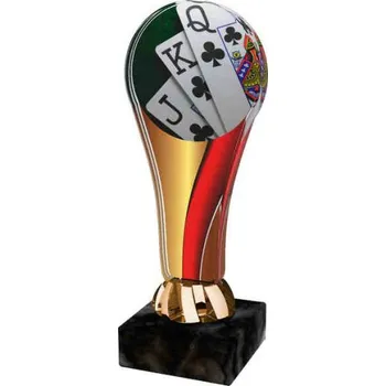 Cinkili Akrylátová trofej ACL2100M38 Karty Označení: C, Výška: 14 cm